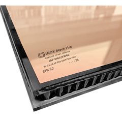 Противопожарное стекло